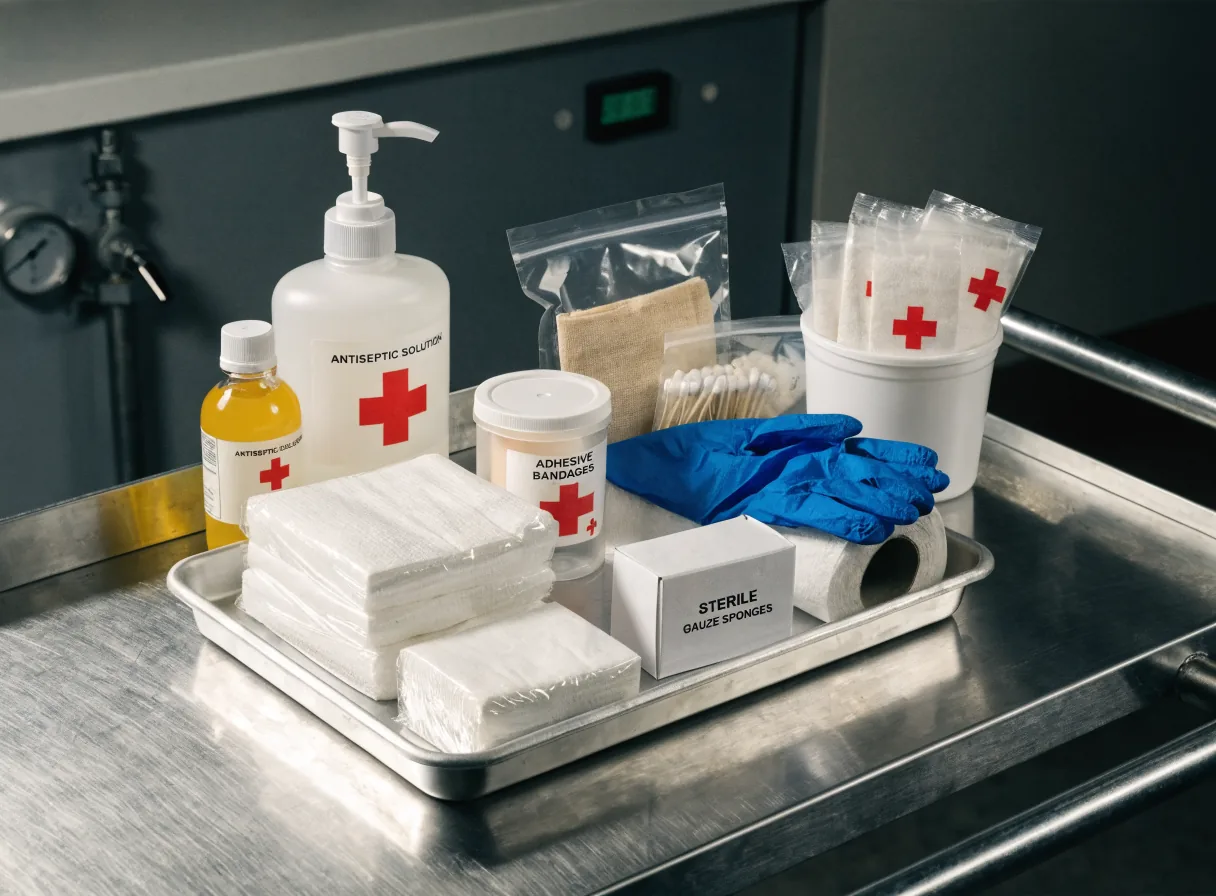 Material de curación y equipo médico industrial